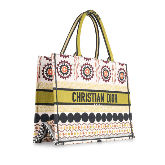 Luxury Dior Medium Canvas Book Tote