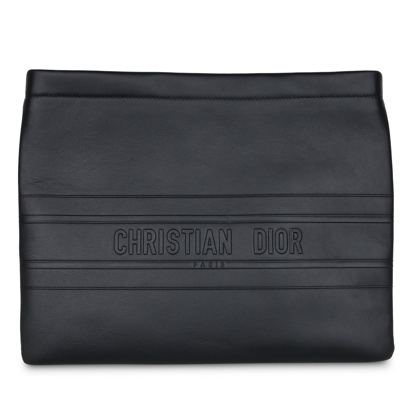Luxury Dior Black Zipped Pouch