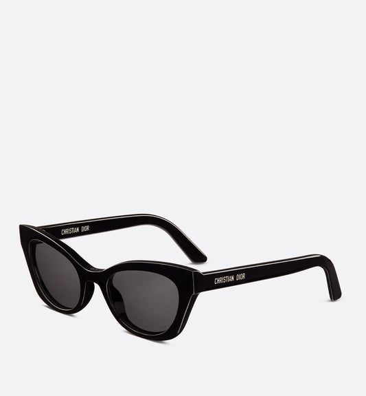 Luxury Diormidnight B2I Black Butterfly Sunglasses