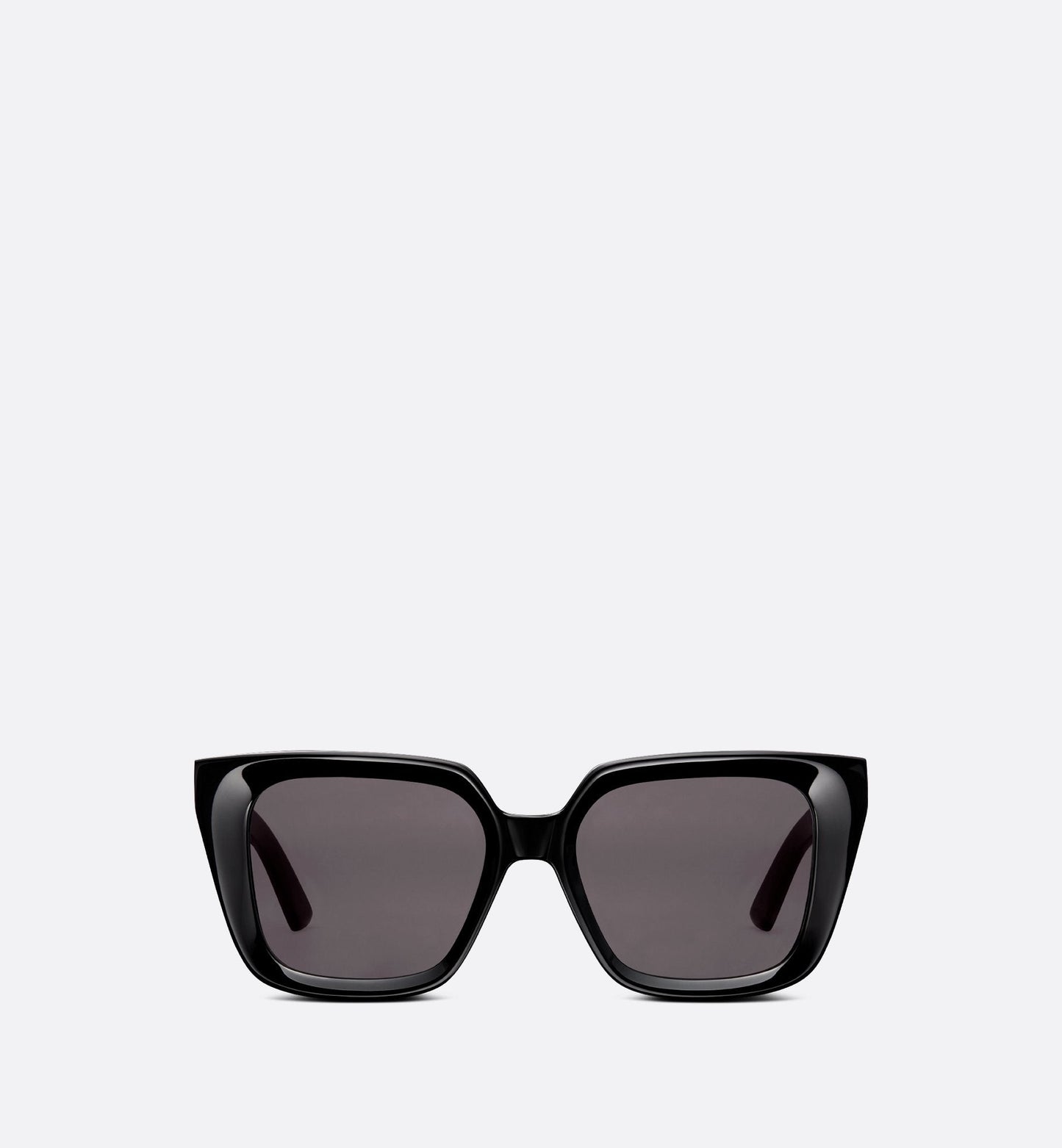 Luxury Diormidnight S1I Black Square Sunglasses