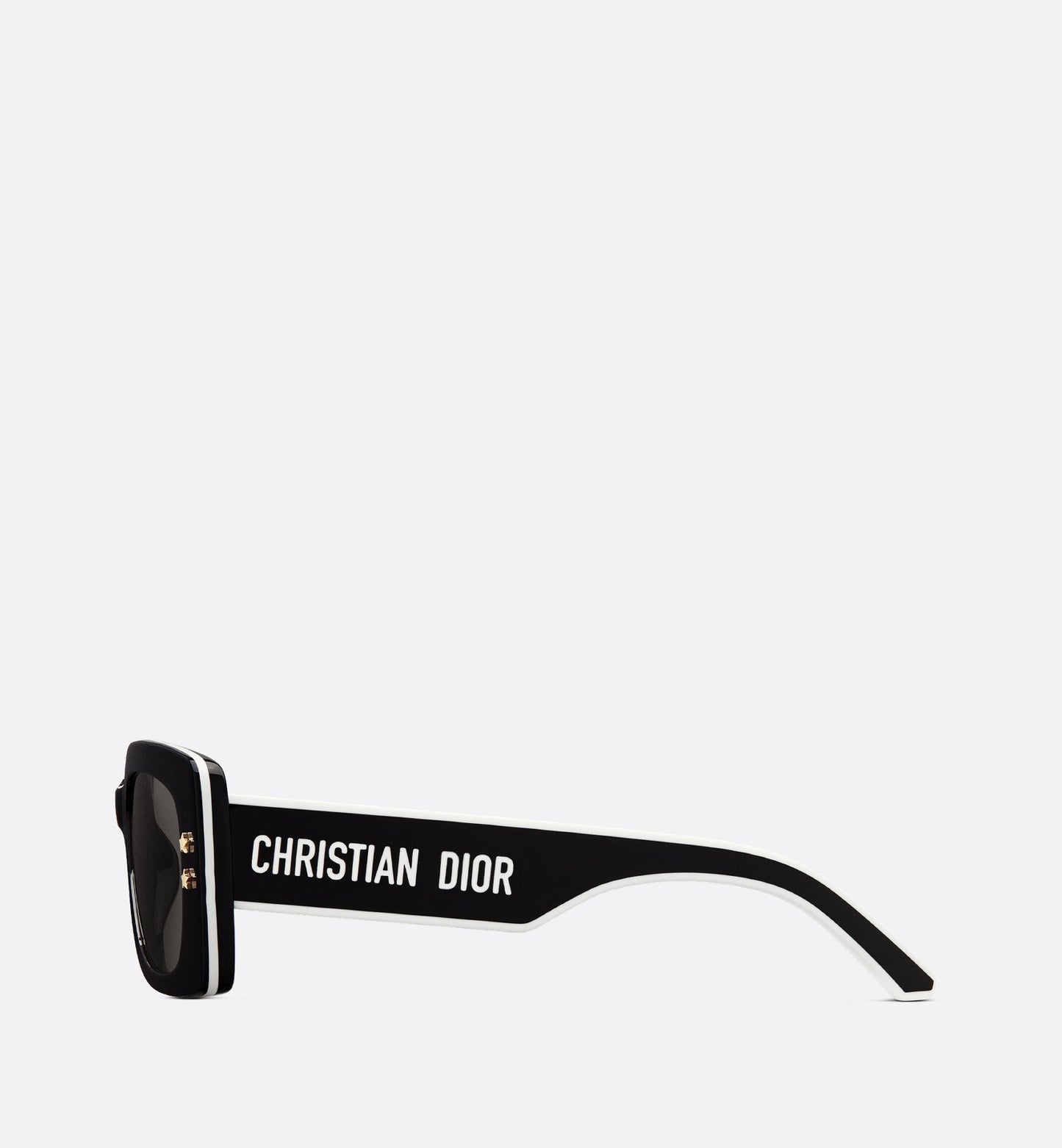 Luxury Diorpacific S1U Black Square Sunglasses