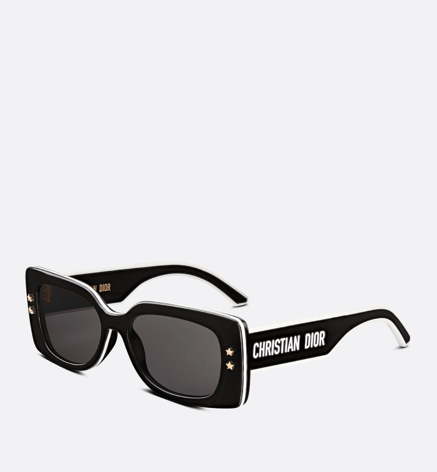 Luxury Diorpacific S1U Black Square Sunglasses
