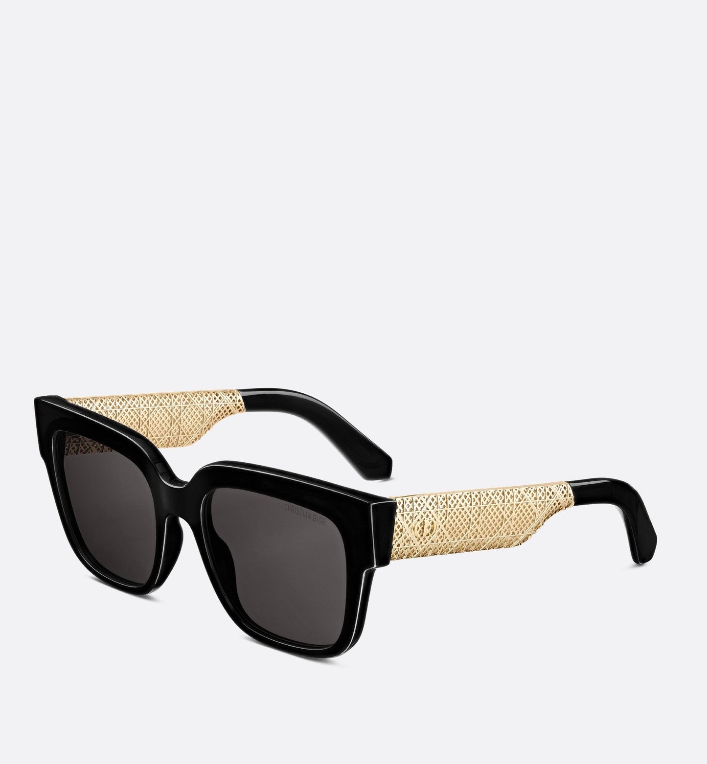 Luxury Dioresille S1I Black Square Sunglasses