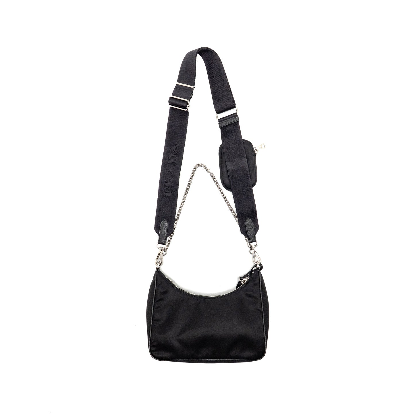 Prada Reedition 2005 Re-nylon Black SHW