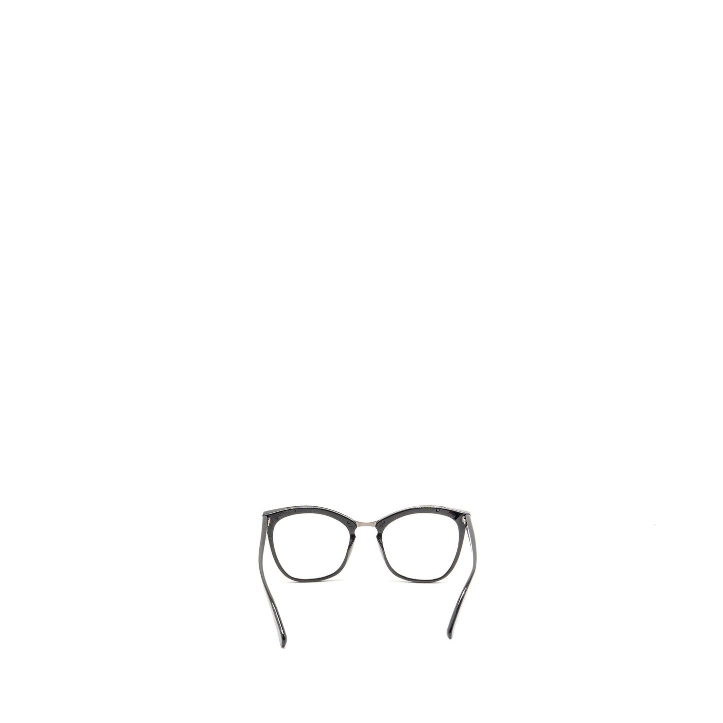 Chanel Magnetic Clip on Sunglasses Black/White