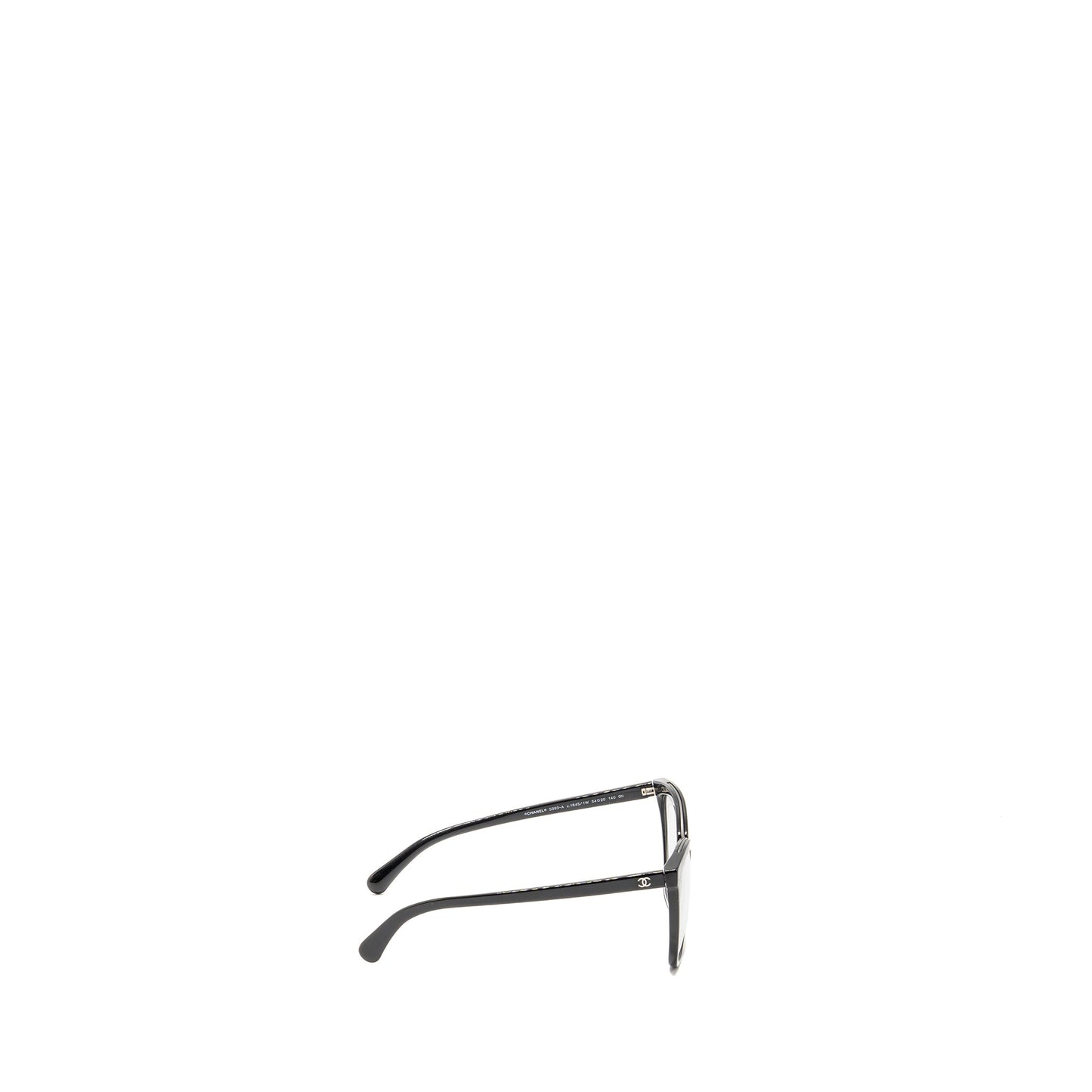 Chanel Magnetic Clip on Sunglasses Black/White