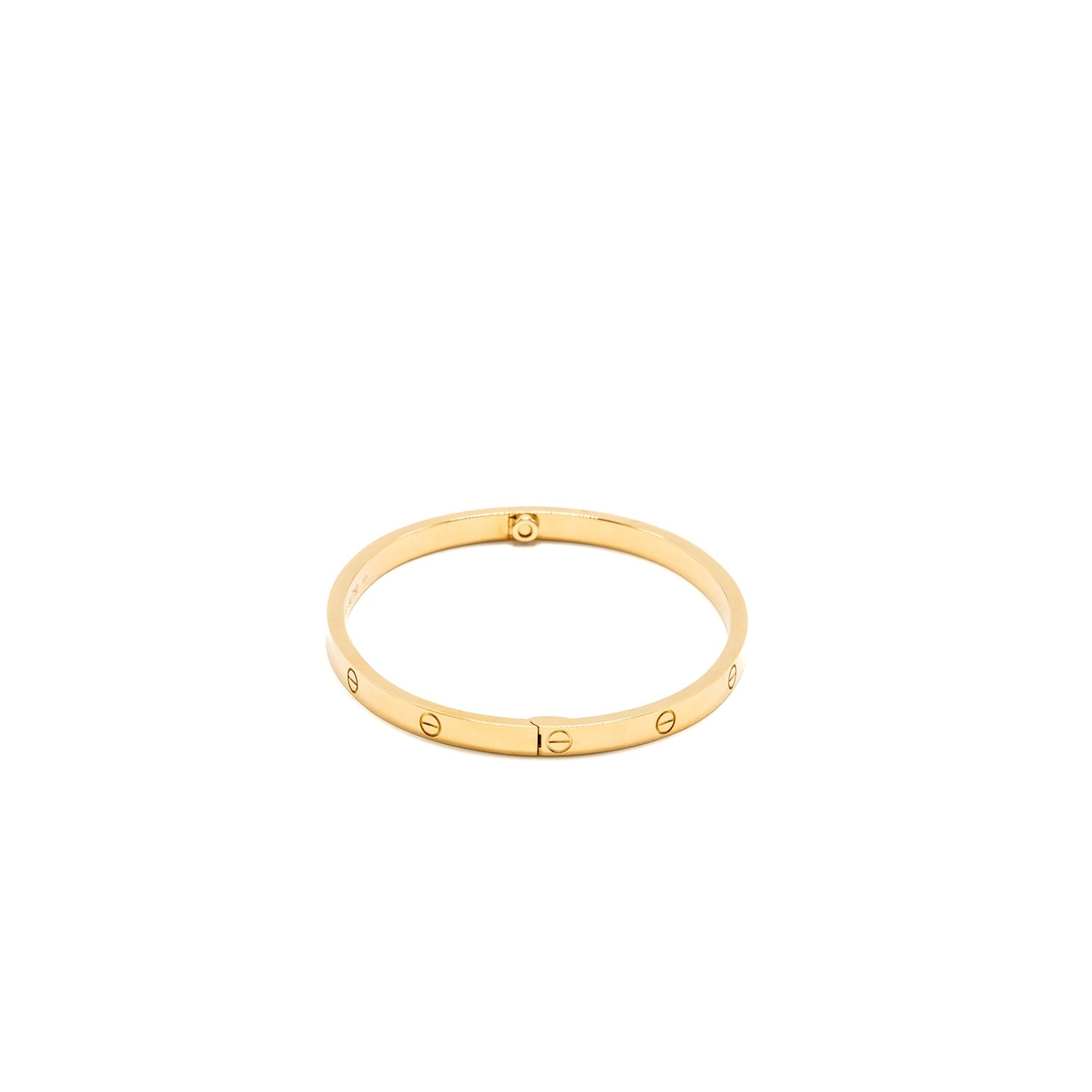 Cartier size 16 Love bracelet small model rose gold