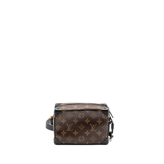 Louis Vuitton Mini Soft Trunk Monogram Canvas Mara-Black/Orange Hardware
