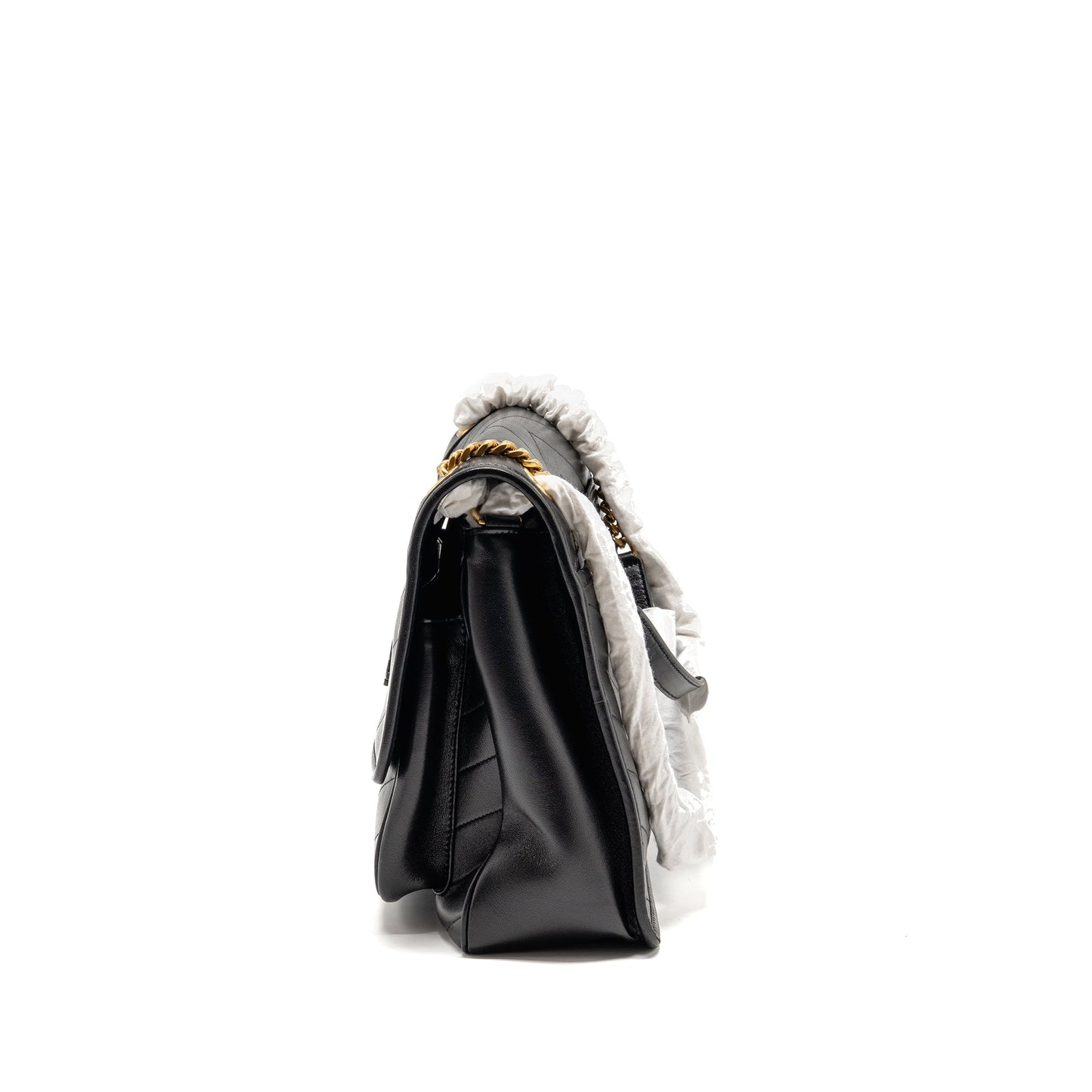 Saint Laurent Large Niki Bag Lambskin Black GHW