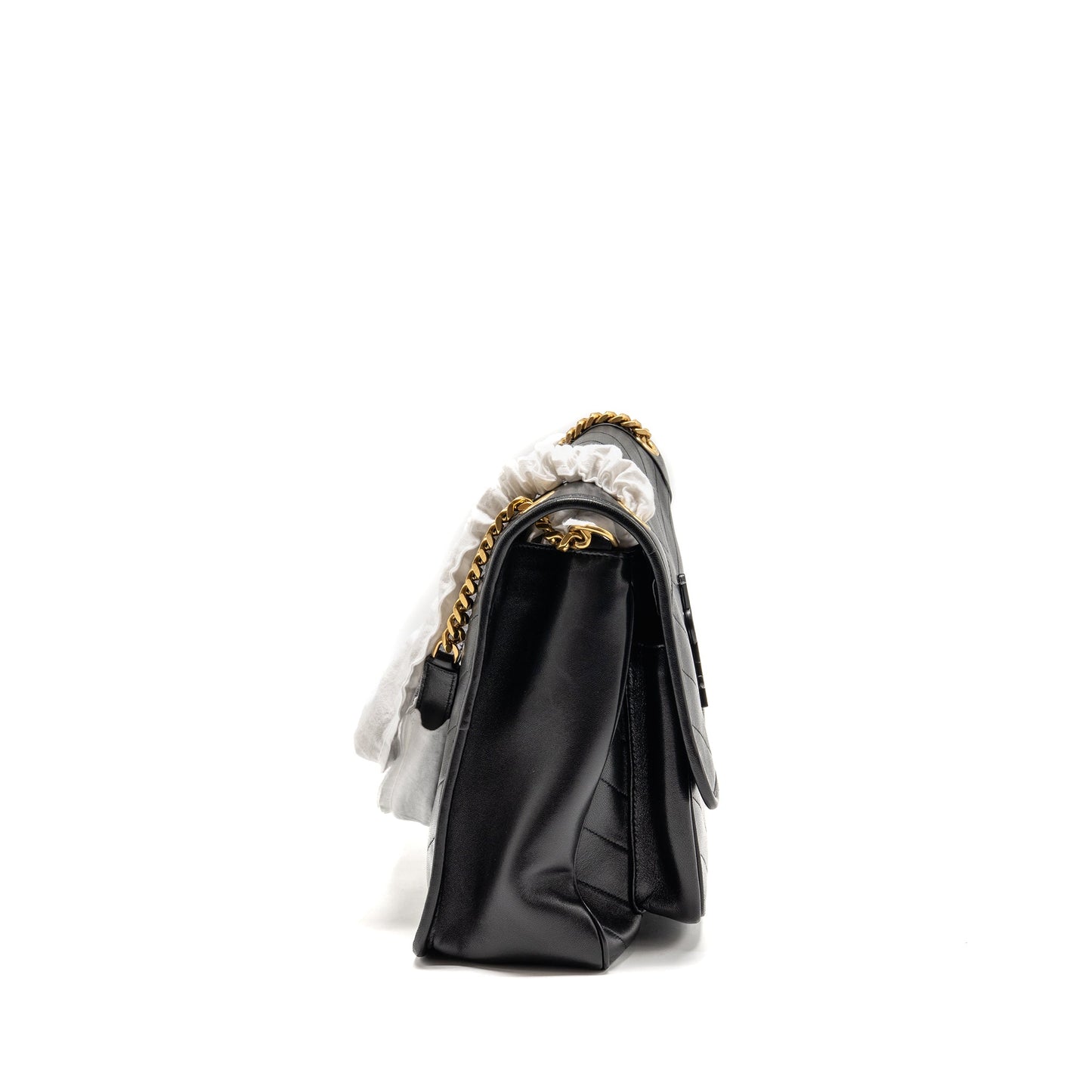 Saint Laurent Large Niki Bag Lambskin Black GHW