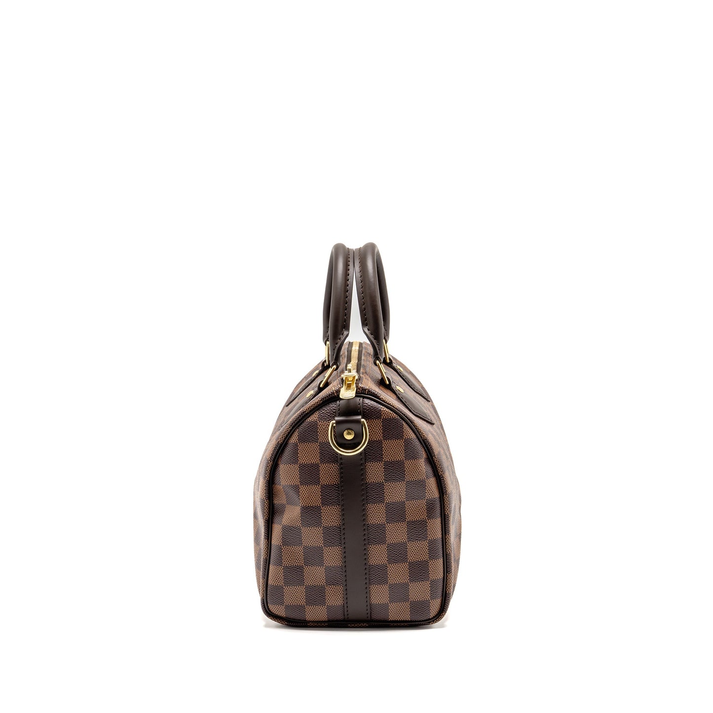 Louis Vuitton Speedy Bandouliere 25 Damier Ebene Canvas GHW