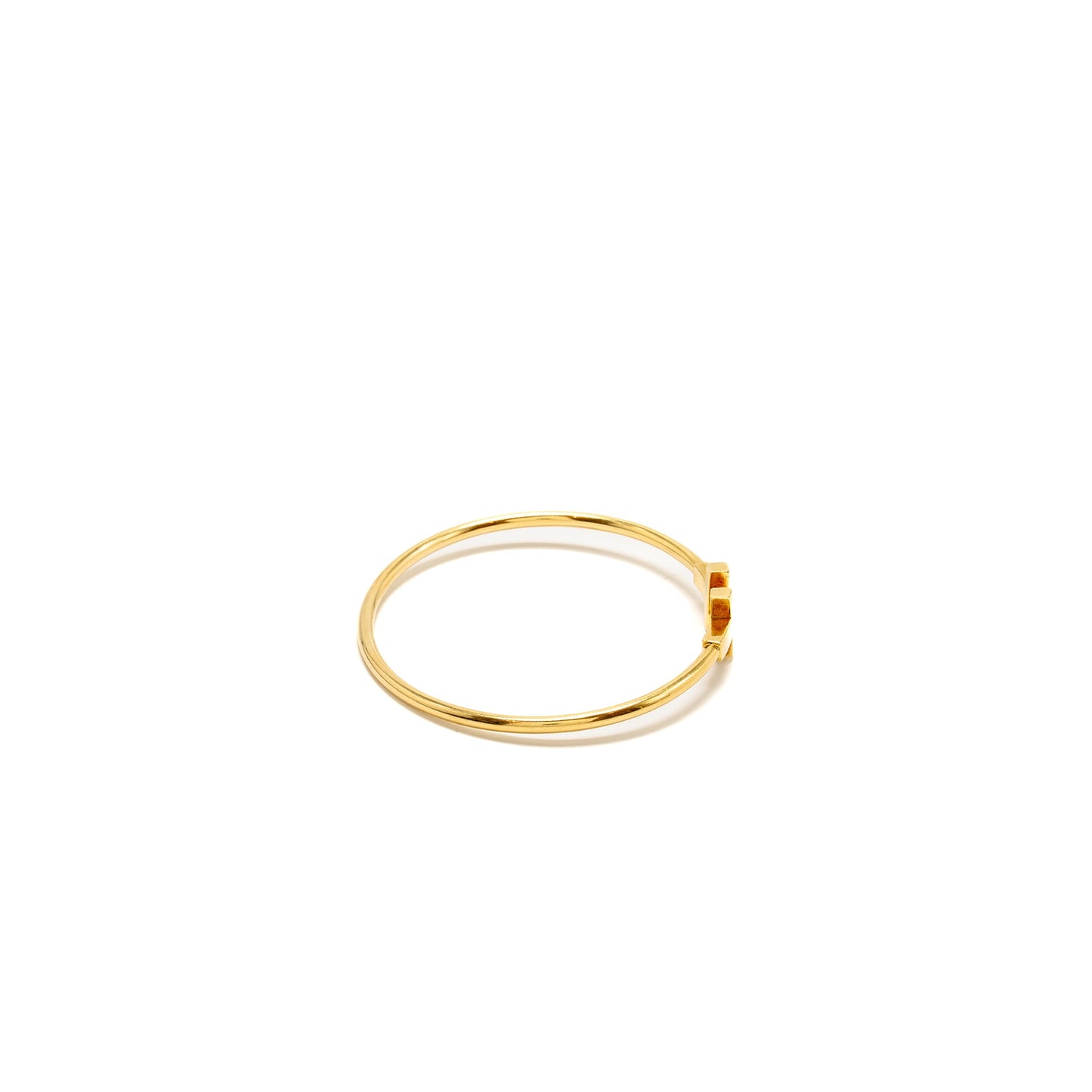 Tiffany Size Medium T Wire Bracelet Yellow Gold