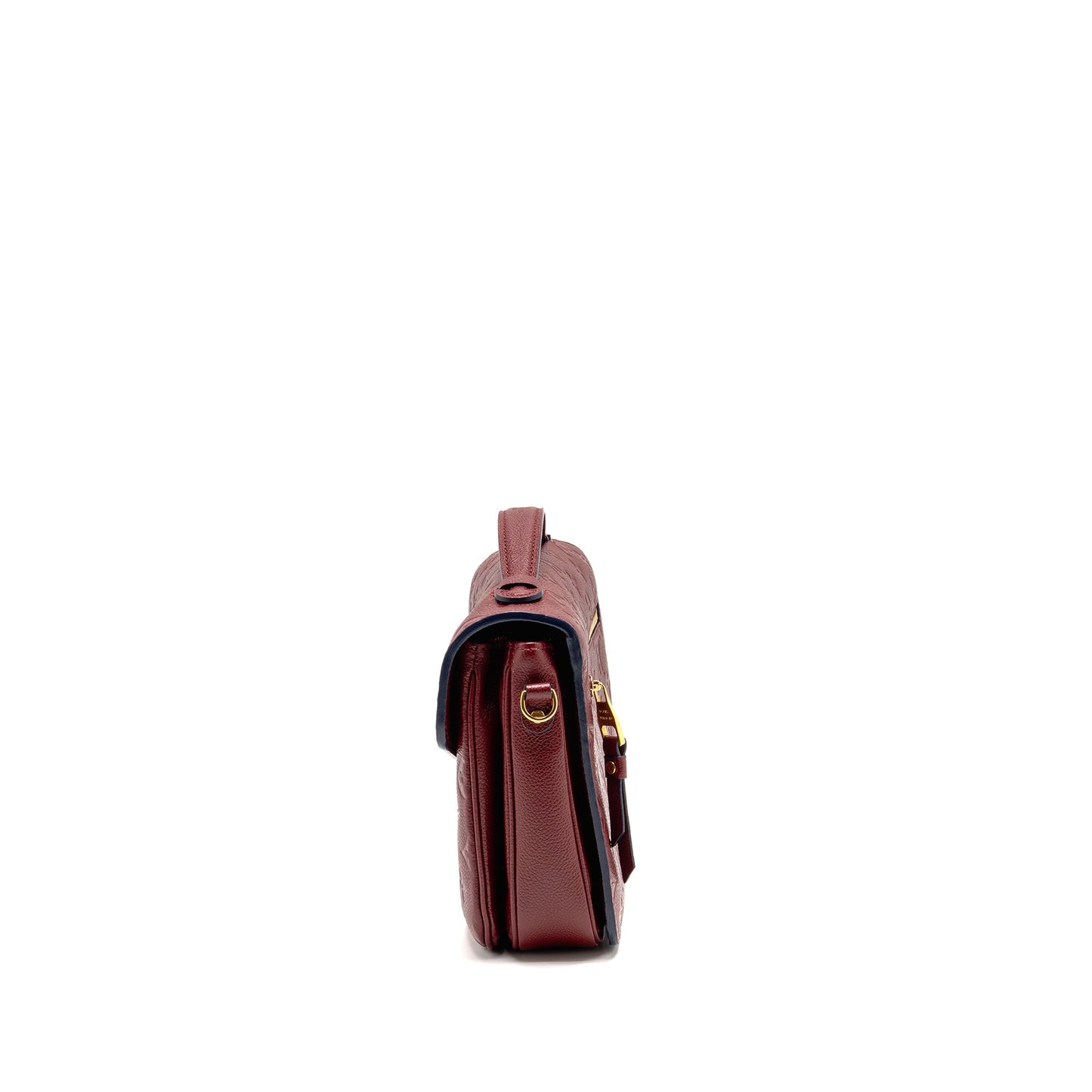 Louis Vuitton Pochette Métis Monogram Empreinte Dark Red GHW