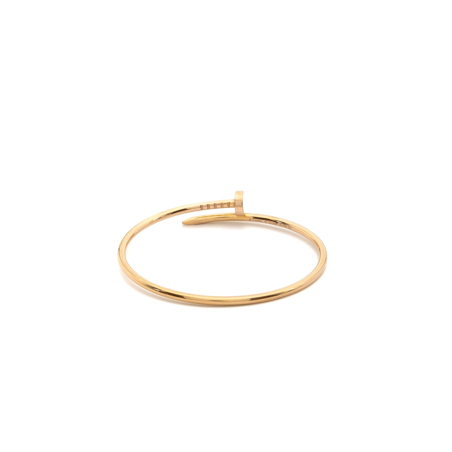 CARTIER Size 16 Juste un Clou Bracelet Small Model Rose Gold