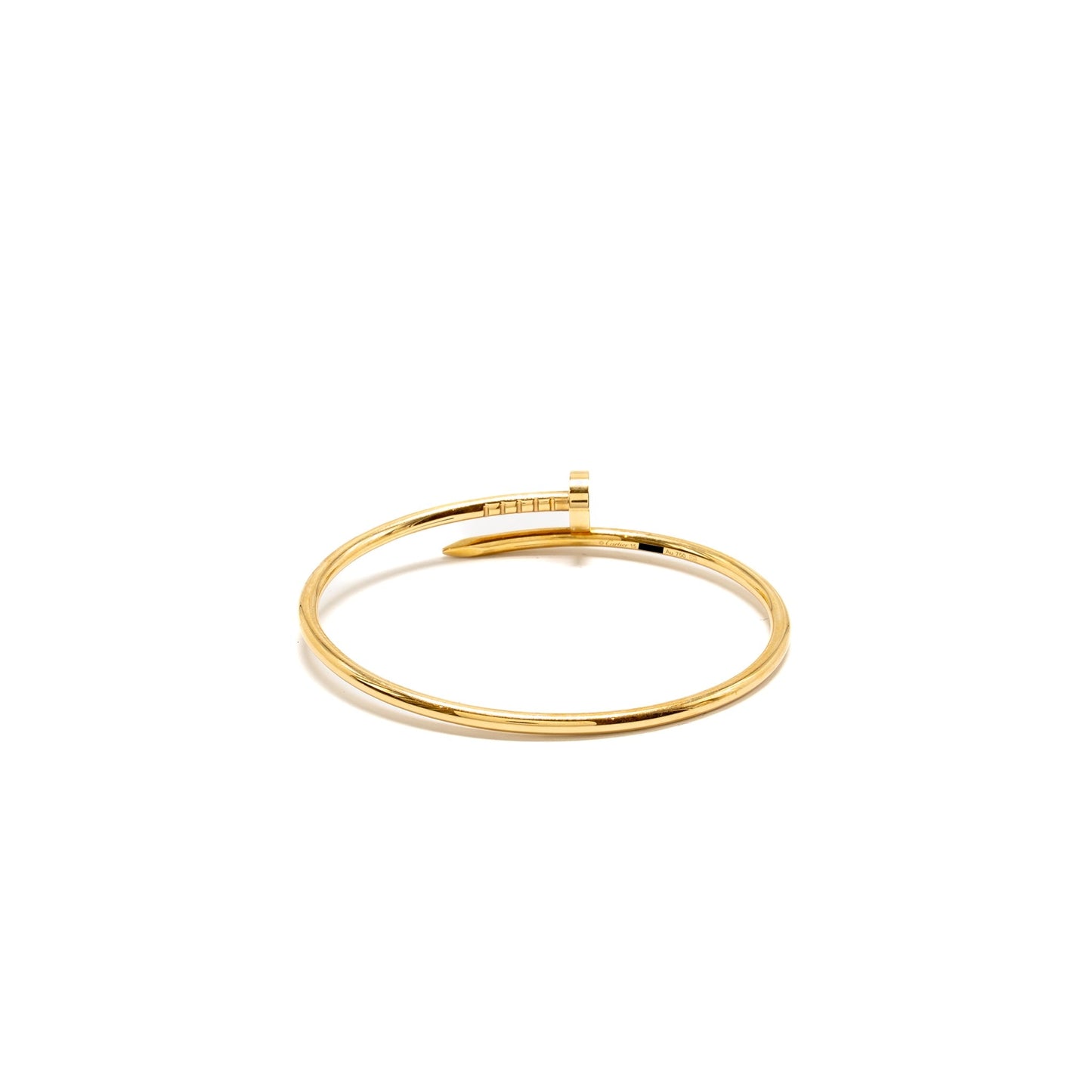 Cartier size 15 Juste un clou bracelet small model yellow gold