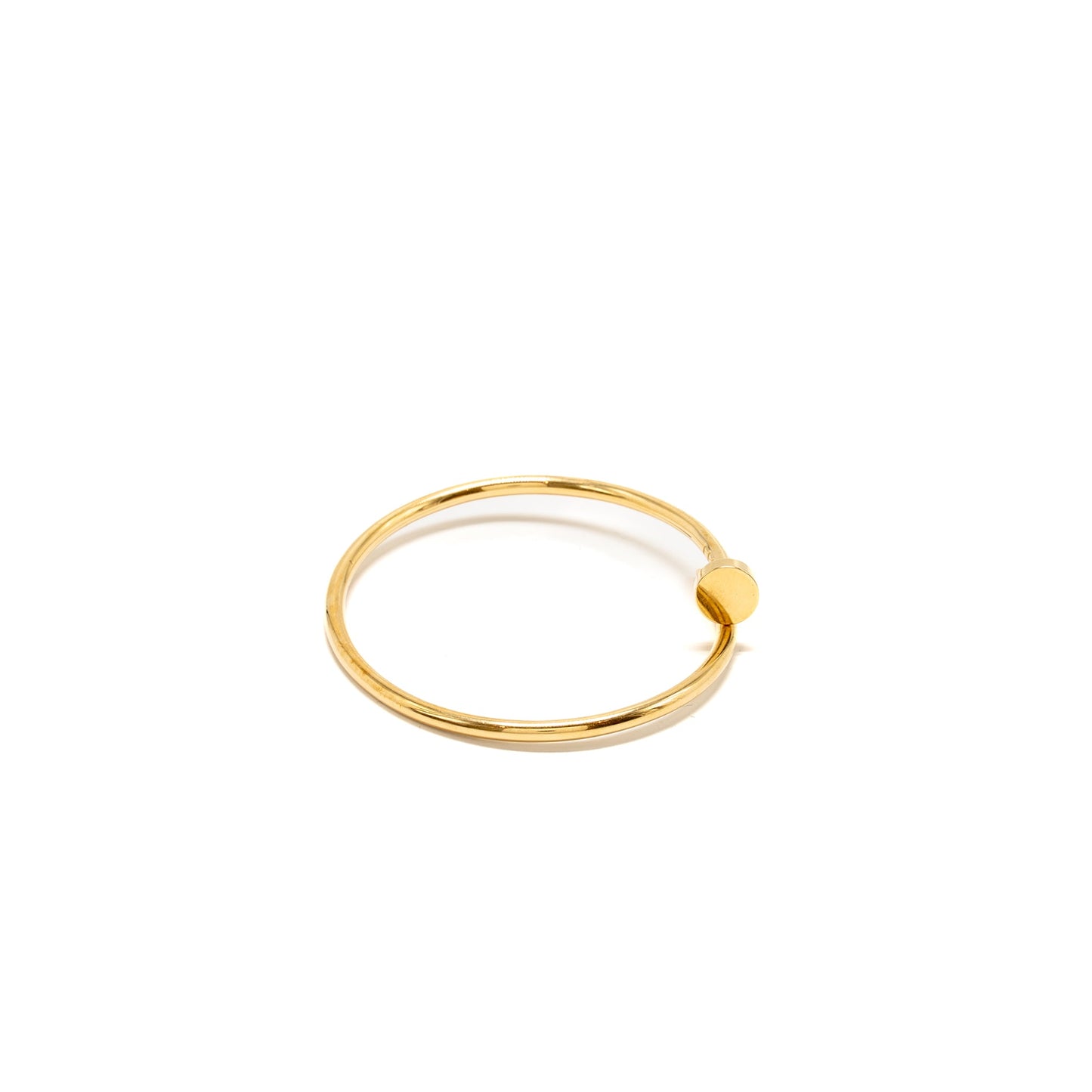 Cartier size 15 Juste un clou bracelet small model yellow gold