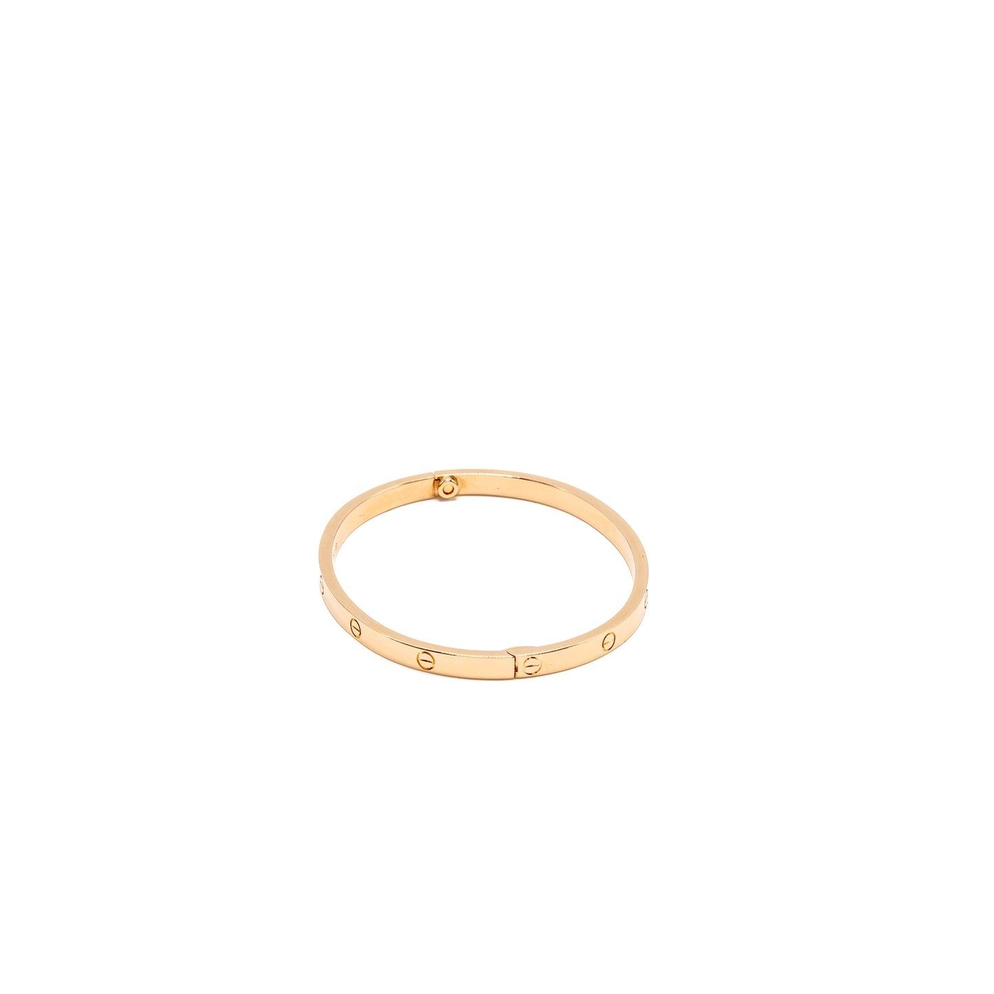 Cartier size 16 Love bracelet, small model rose gold