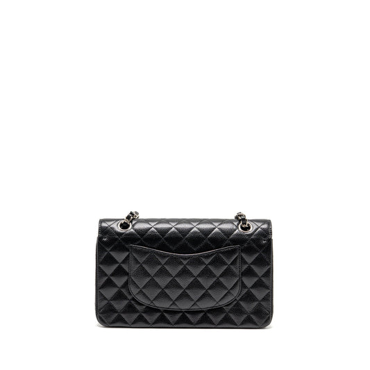 Chanel Medium Classic Double Flap Bag Caviar Black SHW