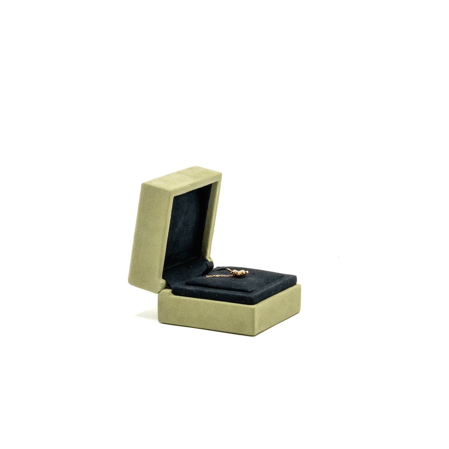 Van Cleef & arpels frivole pendant, mini model yellow gold diamonds