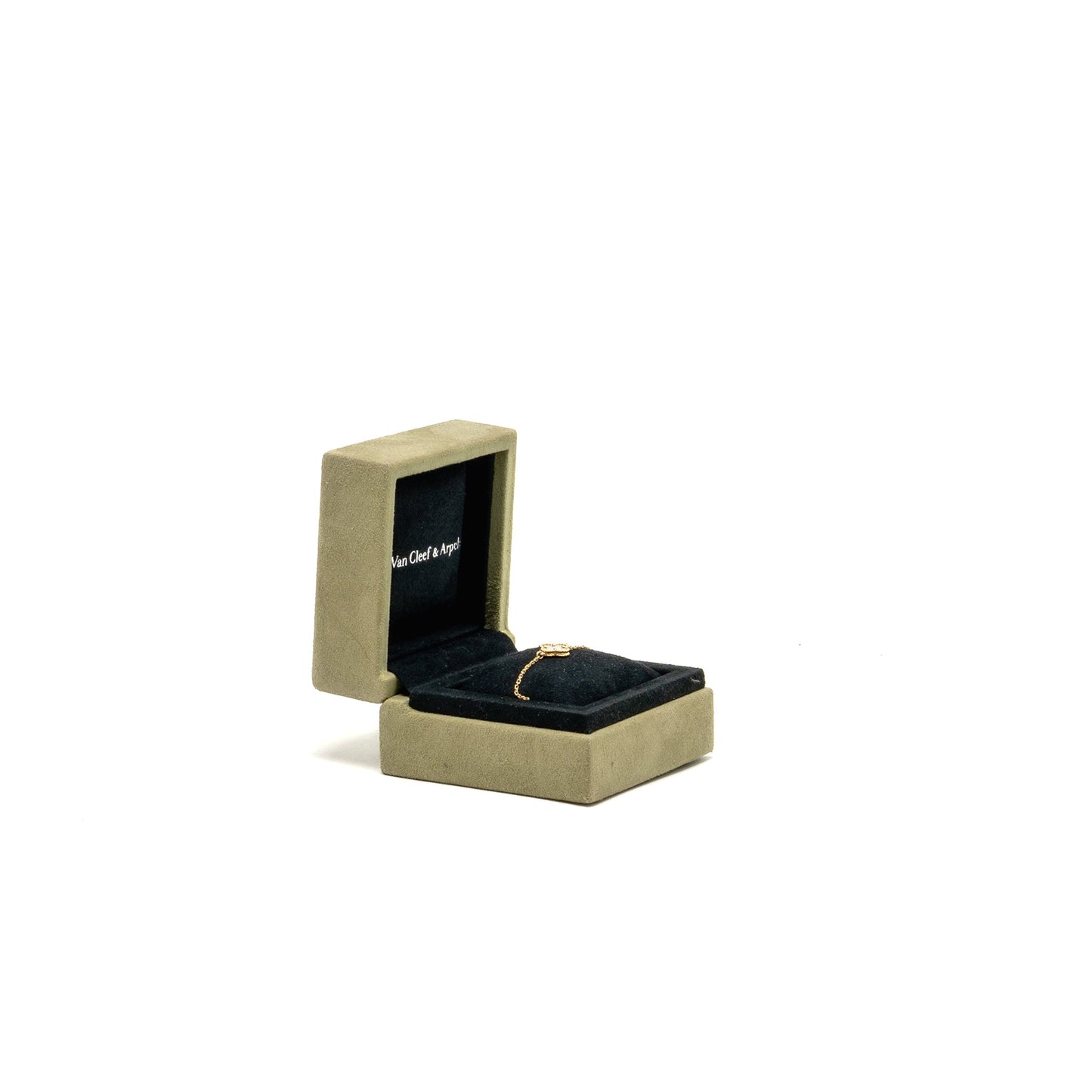 Van Cleef and arpels sweet Alhambra bracelet white mother of pearl / yellow gold