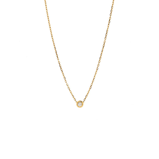 Cartier D’Amour Necklace Large Model Yellow Gold, Diamond