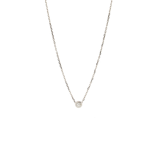 Cartier D’Amour Necklace Large Model White Gold, Diamond