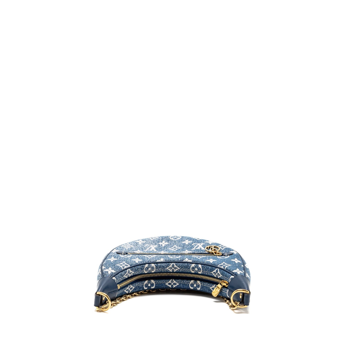 Louis Vuitton loop bag denim blue GHW