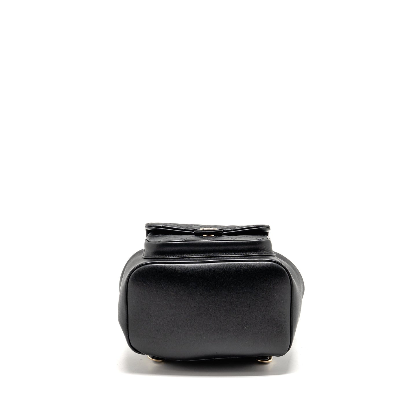 Chanel Large Duma Backpack Calfskin Black LGHW (microchip)