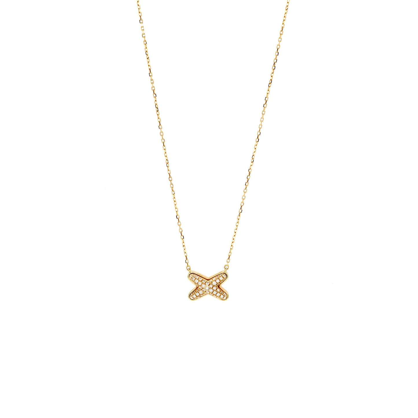 Chaumet Jeux De Liens Pendant Rose Gold, Diamond
