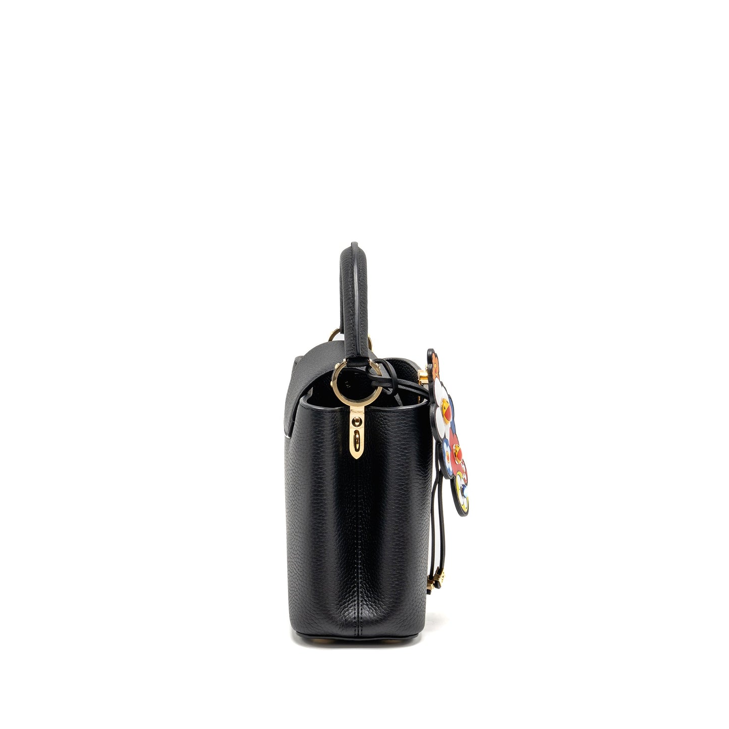 Louis Vuitton Murakami Limited Edition Capucines BB Taurillon Leather Black GHW