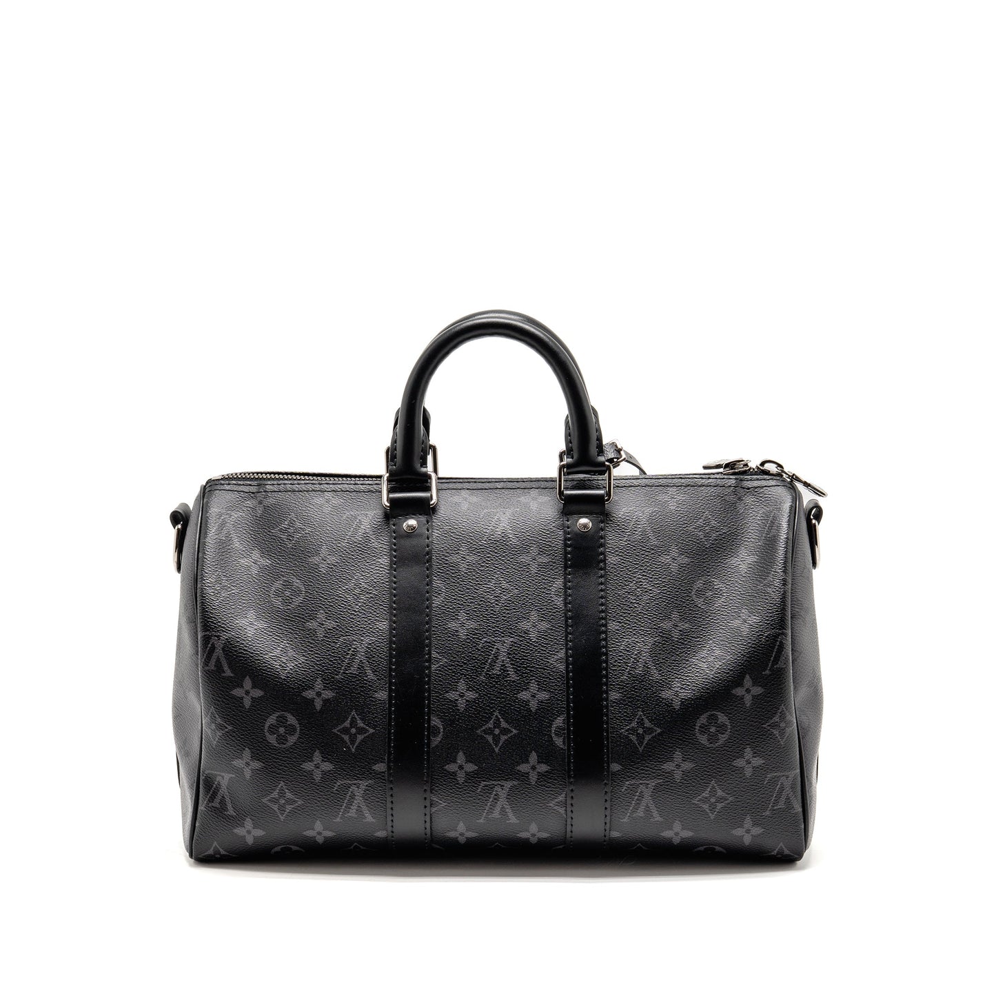 Louis Vuitton Keepall bandouliere 35 Monogram Eclipse coated canvas SHW