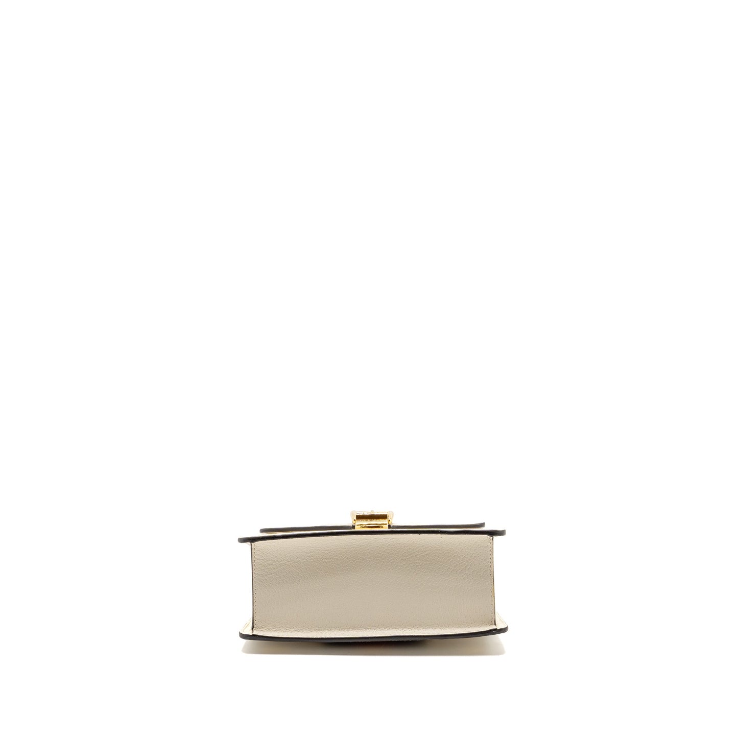 Gucci Mini Sylvie Bee Star Top Handle Calfskin White/Multicolour GHW