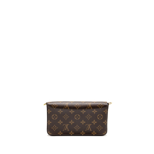 Louis Vuitton Felicie Pochette Limited Edition Monogram canvas GHW