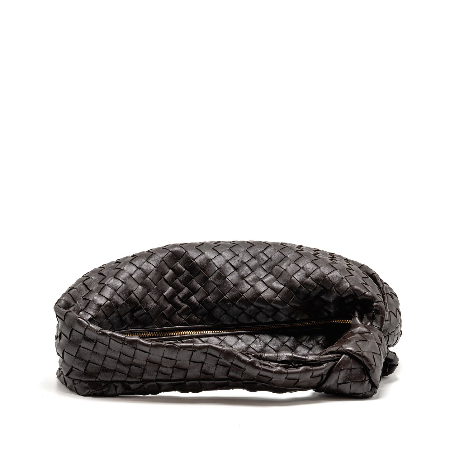 Bottega Veneta Classic Jodie Intrecciato Leather Fondant GHW