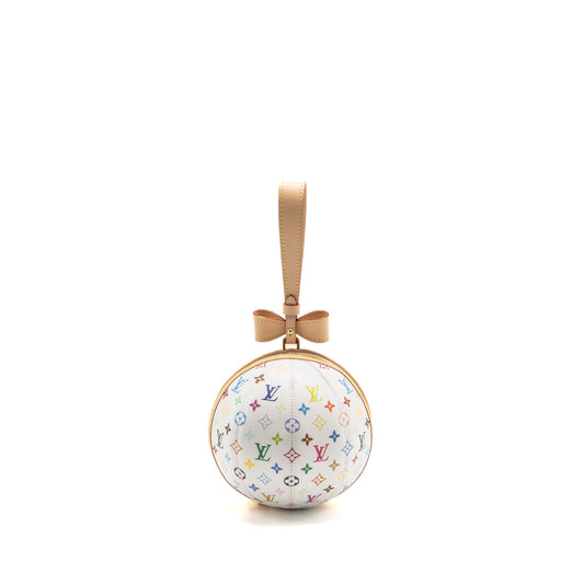 Louis Vuitton Takashi Murakami Koro Koro Clutch Monogram Canvas White/Multicolour GHW