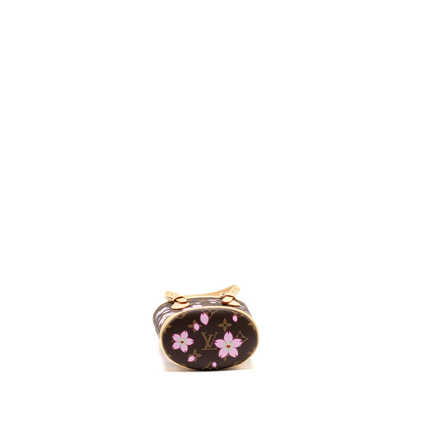 Louis Vuitton Haruki Murakami Nano Bucket Monogram Canvas Sakura Brown GHW