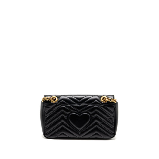 Gucci Medium GG Marmont Bag Calfskin Black GHW