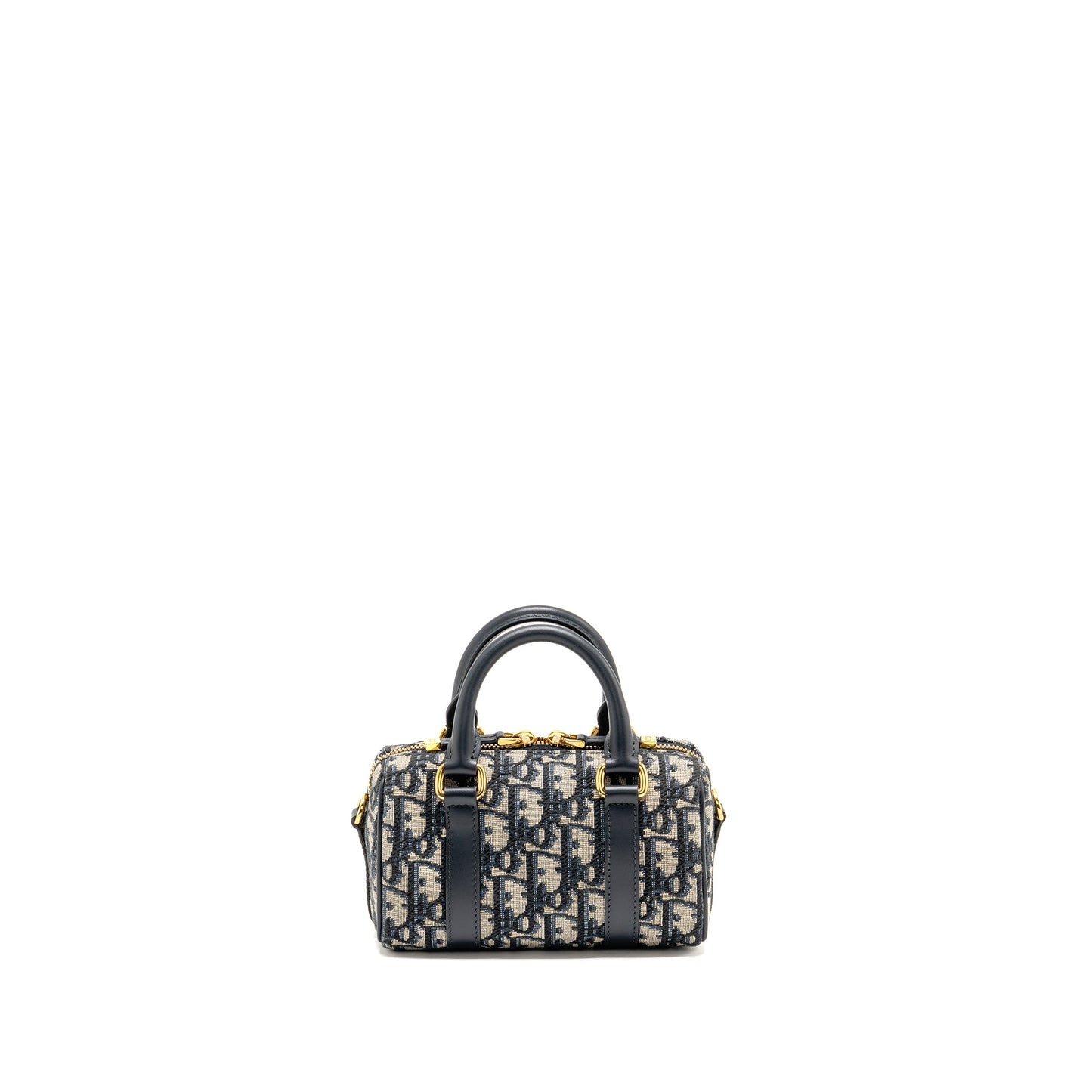 Dior Groove 17 Bag Nano Blue Oblique Canvas GHW