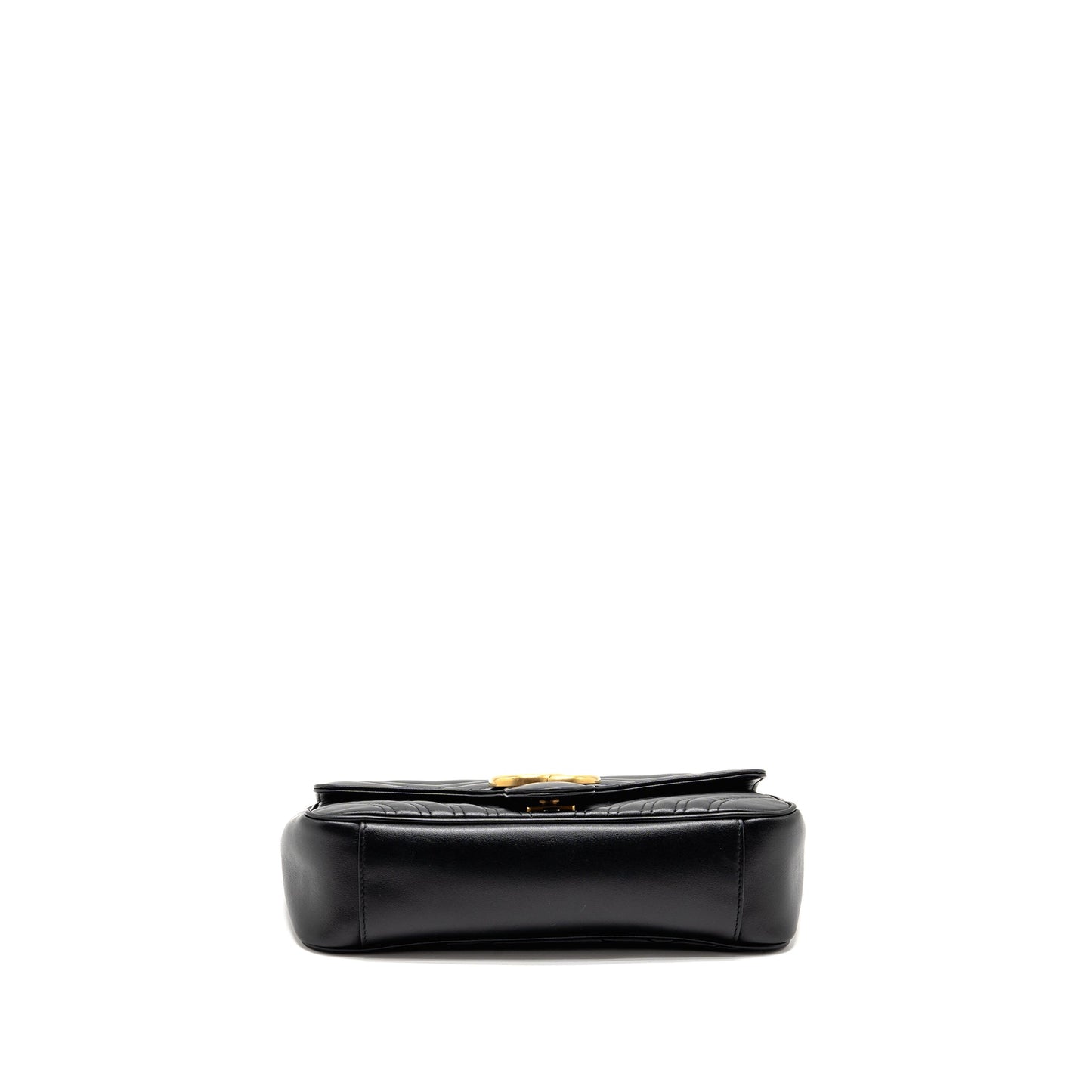 Gucci Medium GG Marmont Bag Calfskin Black GHW