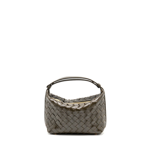 Bottega Veneta Wallace Bag Calfskin Kaki GHW