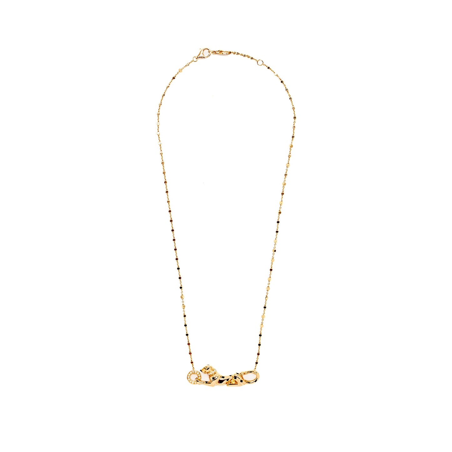 Cartier Panther De Cartier Pendant Rose Gold/Tsavorite Garnets/Diamonds