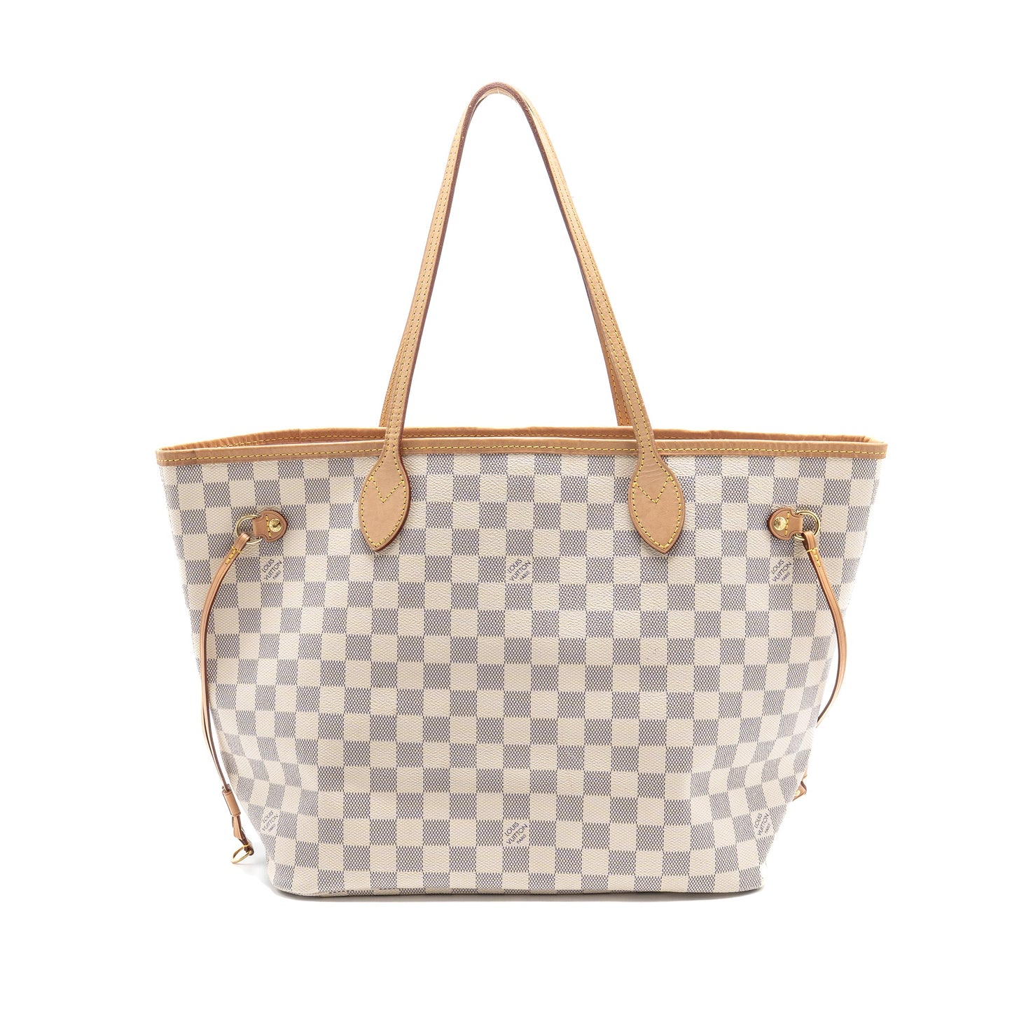 Louis Vuitton Neverfull MM damier Azur GHW