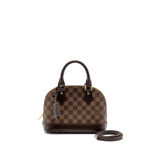 Louis Vuitton Alma BB Damier Ebene GHW