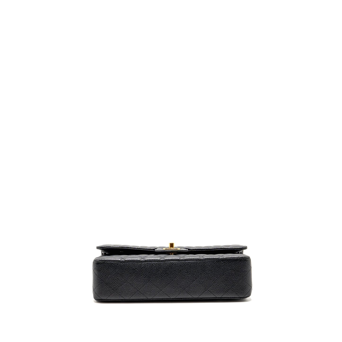 Chanel Medium Classic Double flap Bag Caviar black GHW