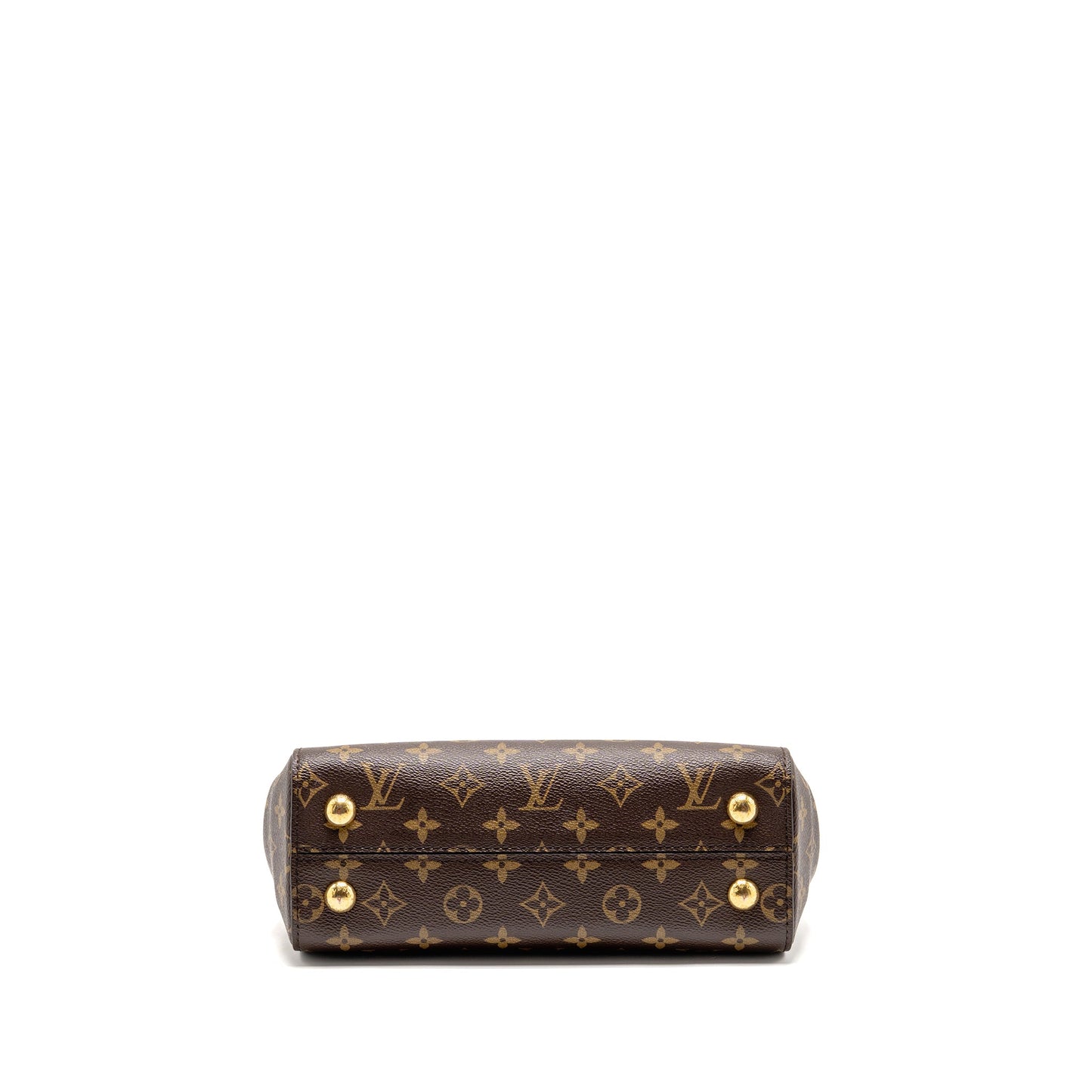 LOUIS VUITTON Cluny BB Monogram Canvas with Pink Strap GHW