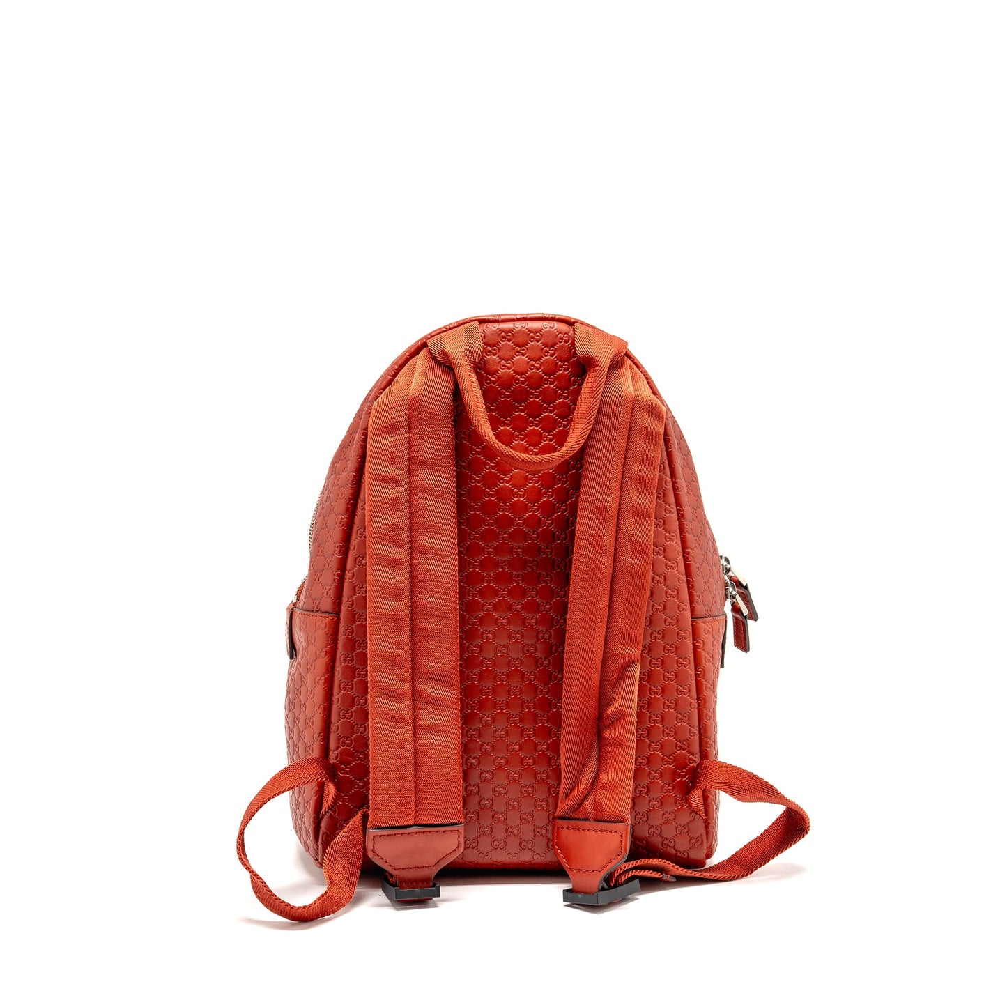 Gucci Kids Guccissima Backpack Leather Red SHW