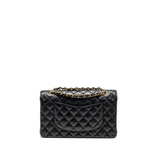 Chanel Medium Classic Double Flap Bag Caviar Black GHW