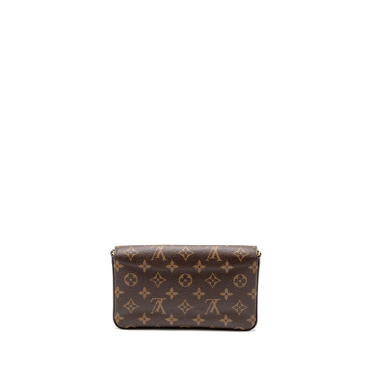 Louis Vuitton Felice Pochette Monogram Canvas GHW