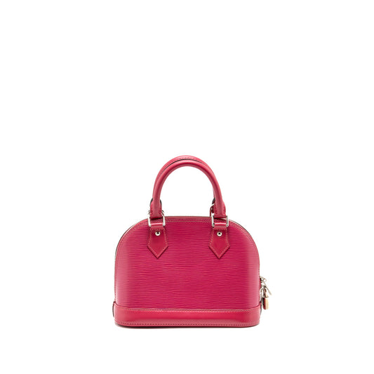 Louis Vuitton Alma BB EPI Pink SHW