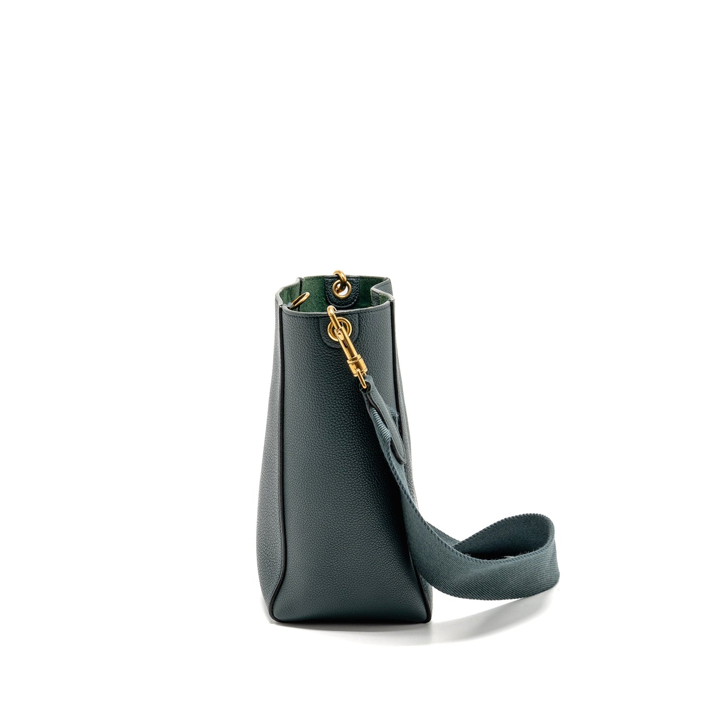 Celine Small Sangle Bucket Bag Soft Grained Calfskin Amazone GHW